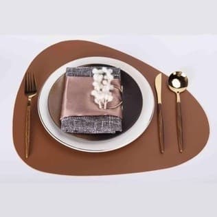 Jogo Americano Costurado - Material Premium - Mesa Posta