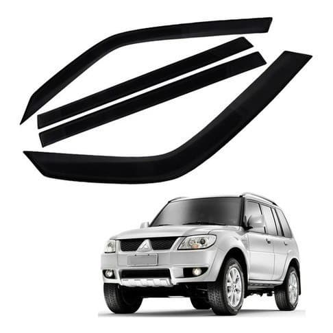 Calha de Chuva Defletor Mitsubishi Pajero TR4 2010 a 2017 4 Portas Ecoflex