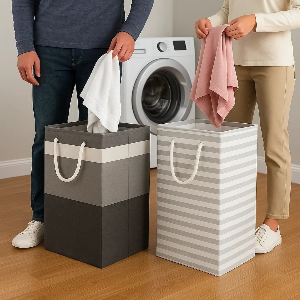 Cesto Dobrável Roupas Brinquedos Organizador Lavanderia Guarda Suja Recipiente Joga