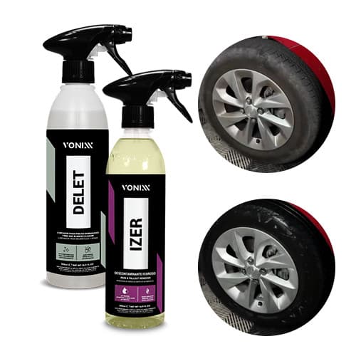 Kit Limpa Calotas Delet + Izer 500ml VONIXX