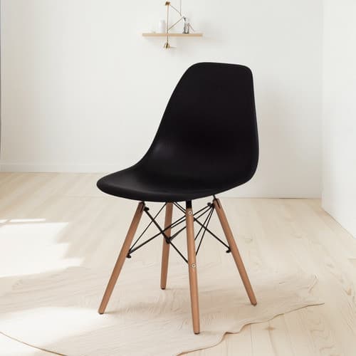 Cadeira Decorativa De Jantar Charles Eames Eiffel Colorida