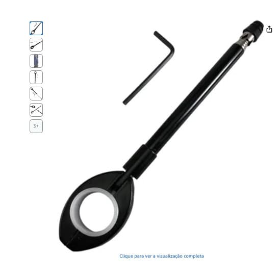 Antena Corta Pipa Retrátil Para Moto