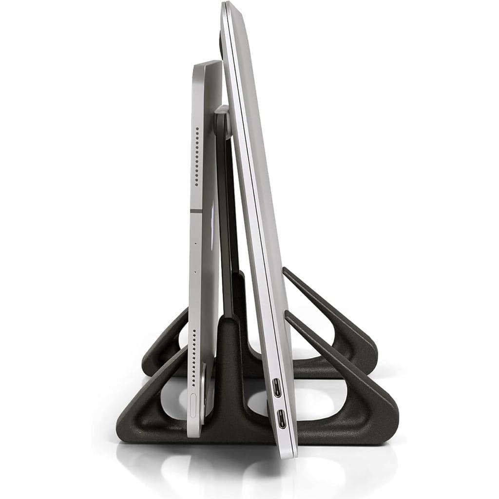 Suporte de mesa vertical para notebook e tablet reforçado - Octoo, Black - LiteStand Vertical