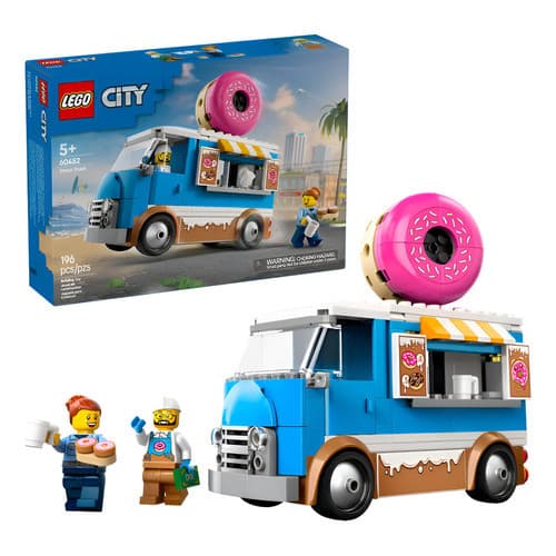 Lego City 60452 - Caminhão De Donuts 196 Lego City