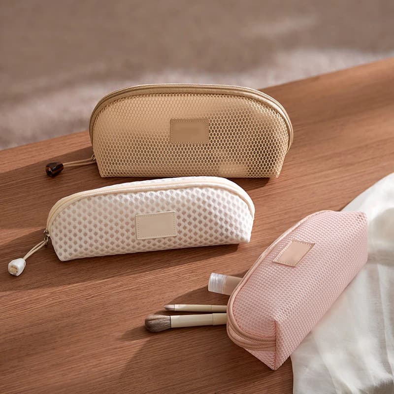 [Recomendado] Bolsa de armazenamento de pincel de maquiagem 2026 verão novo estilo nicho bolsa cosmética portátil femini