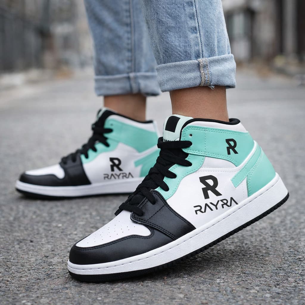 Tênis Sneaker Cano Alto Rayra  Masculino e Feminino Casual