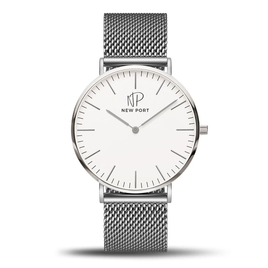 Relógio Masculino Clássico Casual Sofisticado New Port 40mm