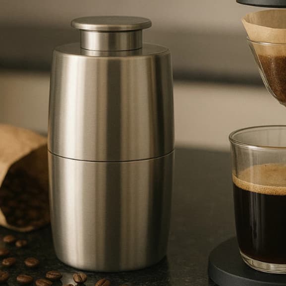 Moedor de Café Elétrico Triturador de Grãos Aço Inox 150W  - 127v