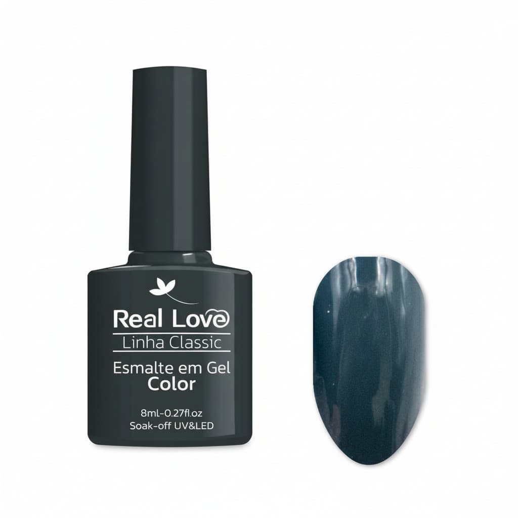 Esmalte em Gel 8ml Linha Classic Real Love – Brilho Intenso e Alta Durabilidade N-036