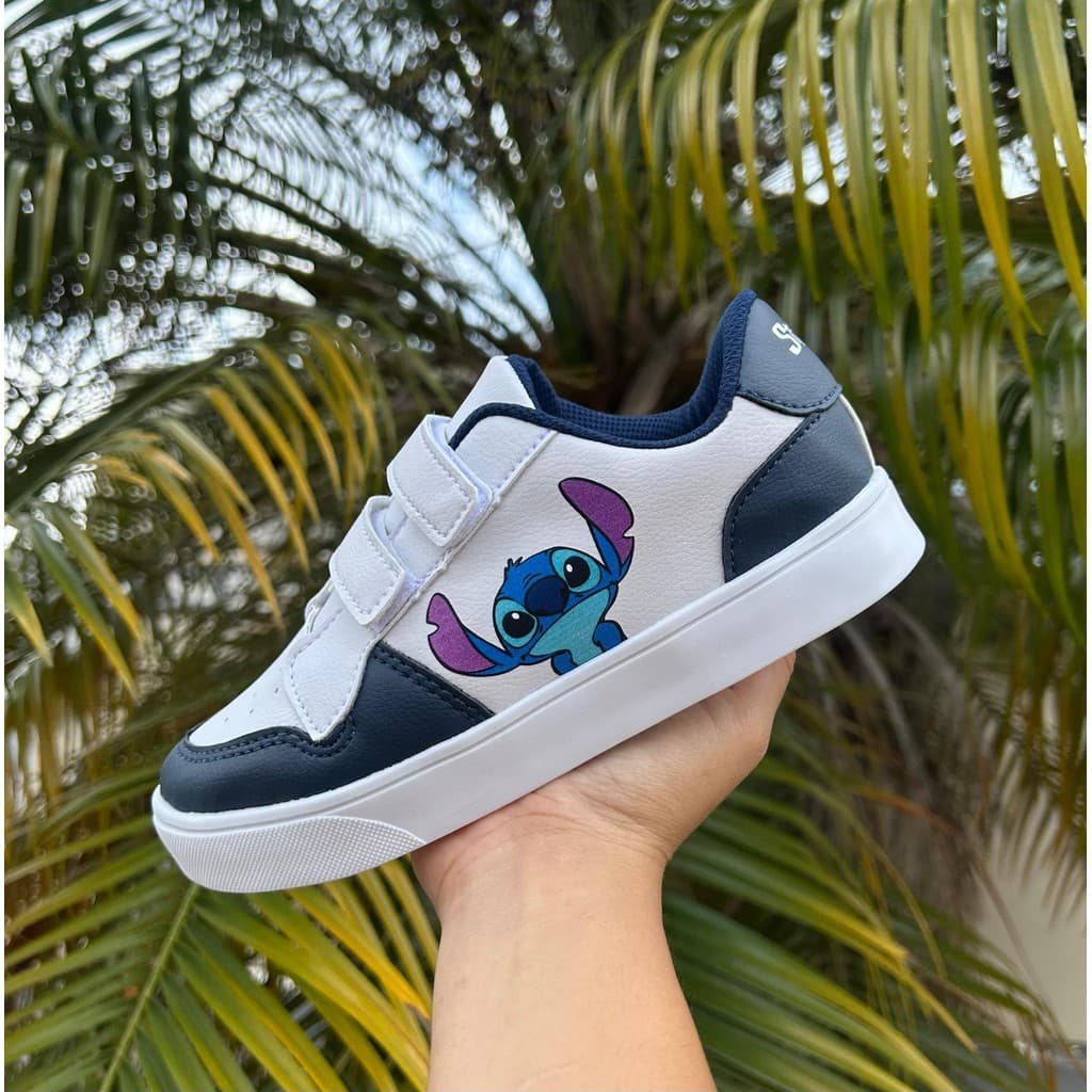 Tênis Infantil Velcro Lilo Unissex Confortável Várias Cores Promoção