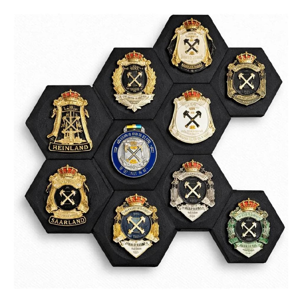 Expositor Medalhas Kit 10 Unidades Criativo Plástico Parede