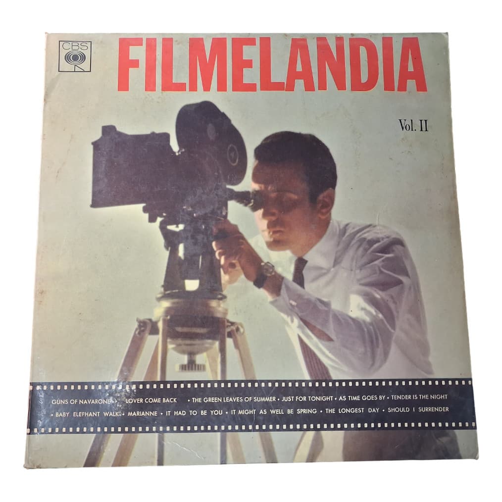 Lp - Filmelandia - Vol. Ii - 1961 - Raro - Ótimo Estado