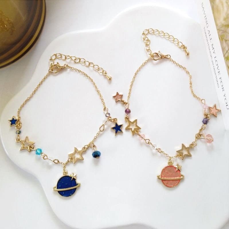 Pulseira de menina 10 anos de idade dez namoradas menina presente de aniversário quarta série menina jóias pulseira prin