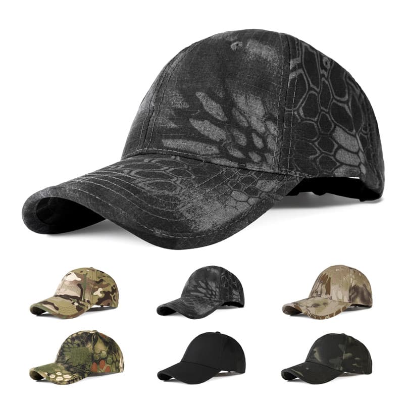 Boné camuflado masculino feminino ao ar livre militar versão fã boné tático chapéu de treinamento militar primavera verã