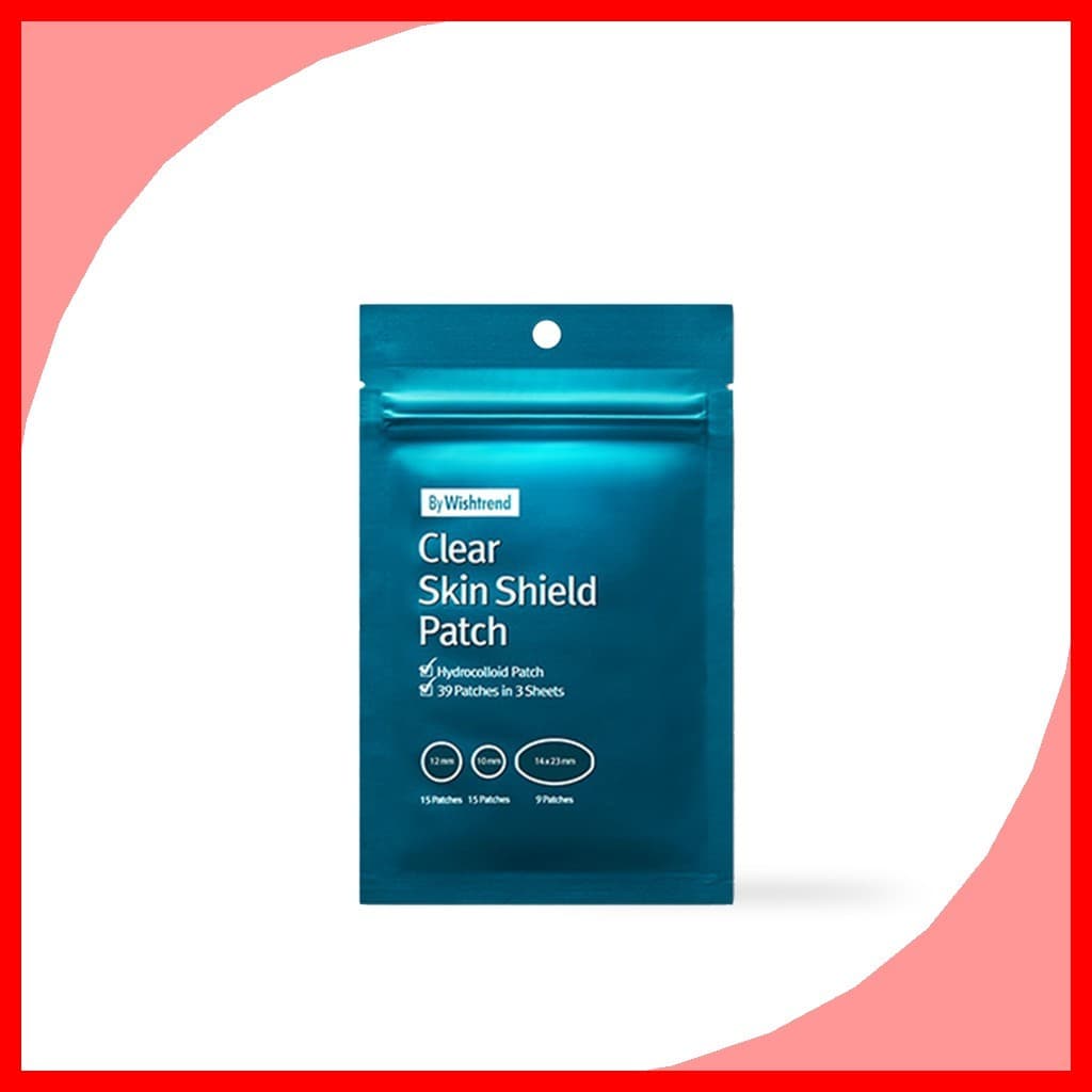 [Porwishtrend] Adesivo Protetor De Pele Transparente (39 Adesivos Em 3 Tamanhos)/Coreano Para Acne/Controle De Manchas D