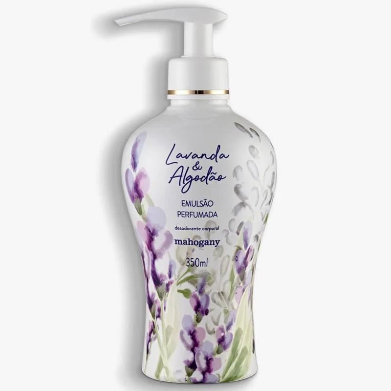 Hidratante Lavanda e Algodao 350ml Mahogany