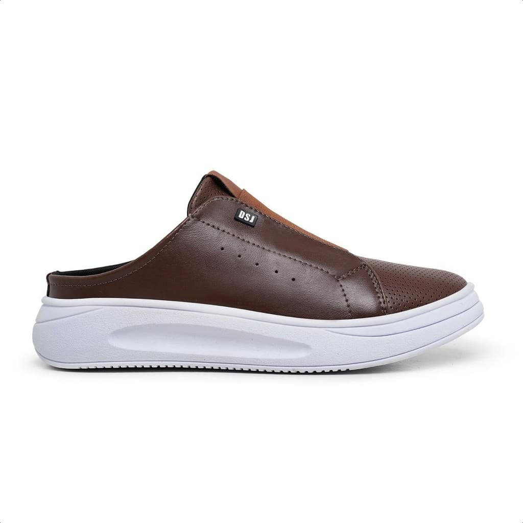 Tenis Mule Sneaker Slip On Confortável e Versátil Masculino