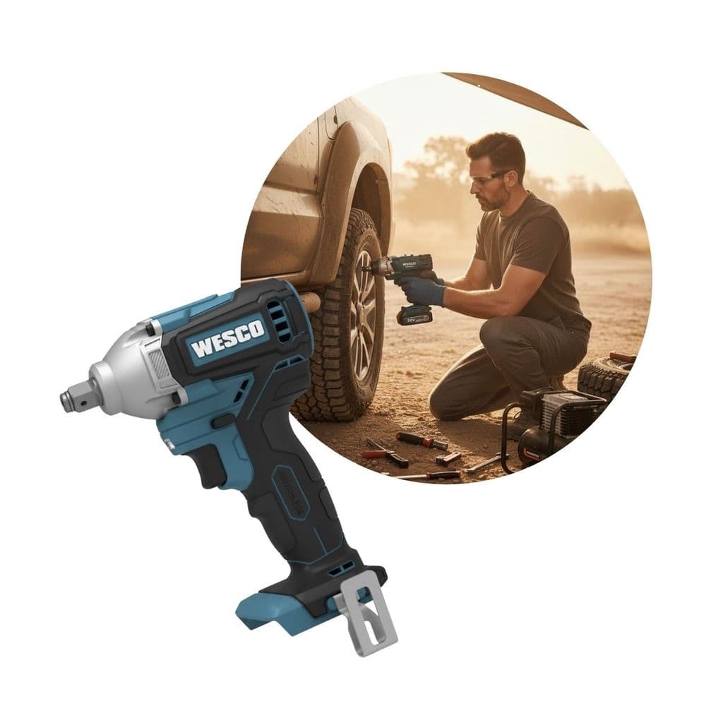 Chave de Impacto Bateria 300nm 18v Brushless Ws2382.9 Wesco
