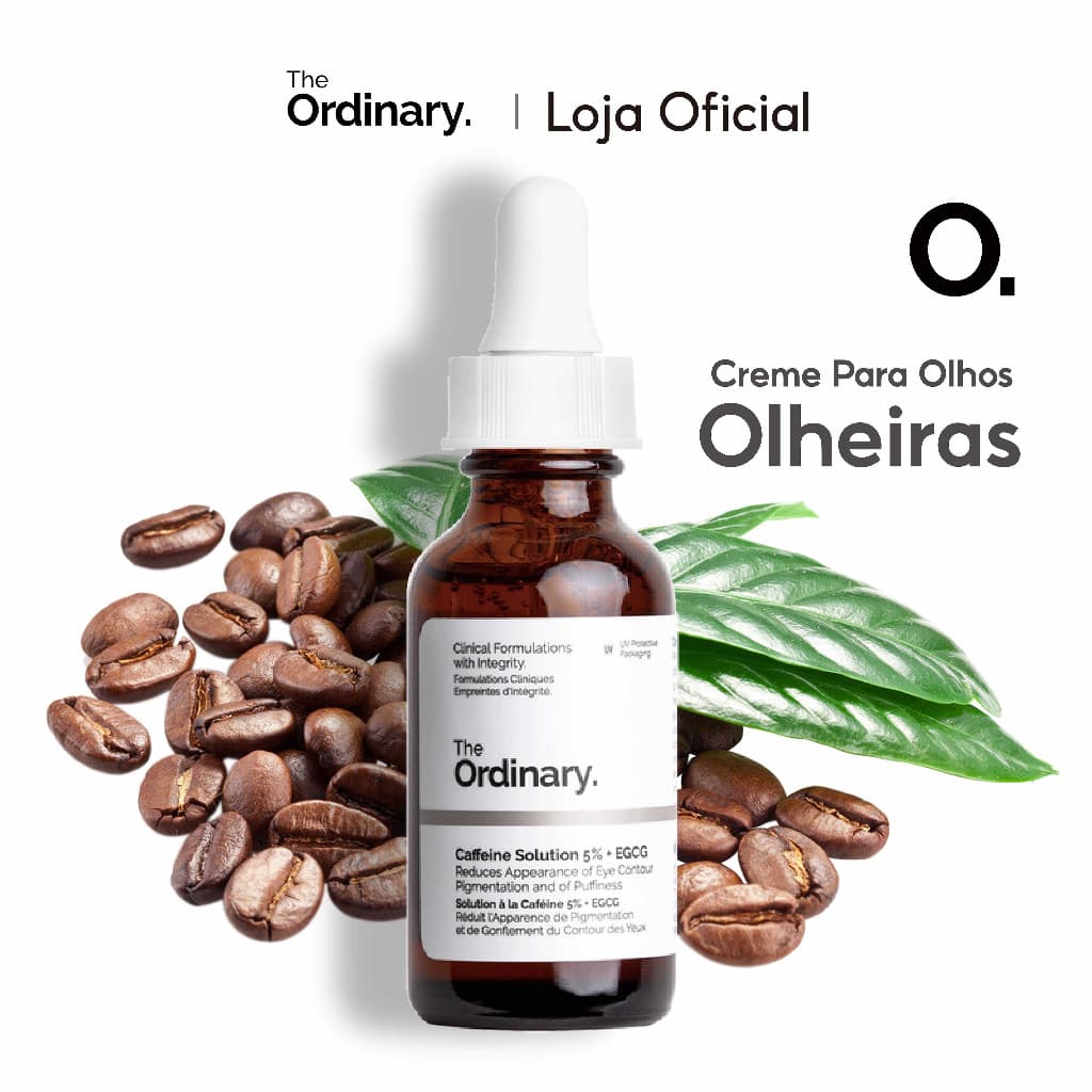 The Ordinary Eye Dolorido 5 % Solução De Cafeína + Creme Redutor De Brinco Egcg 30ml