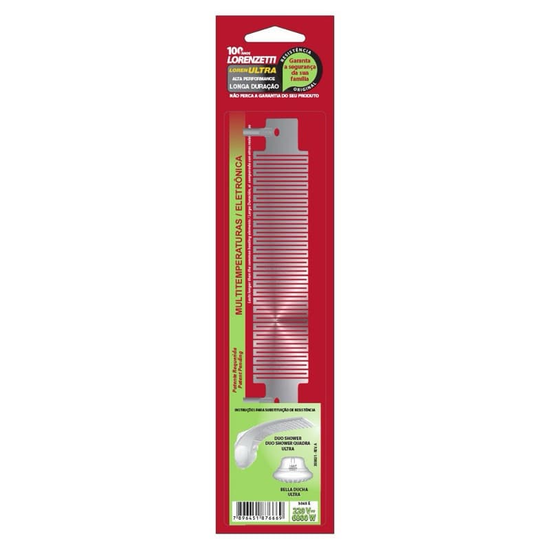RESISTÊNCIA BELLA DUCHA ULTRA E DUO SHOWER ULTRA 220V 6800W / 127V 5500Wgenuína