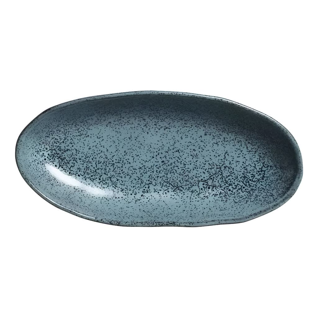 Travessa Oval Funda Grande Organico Night Sky Porto Brasil Cor Azul