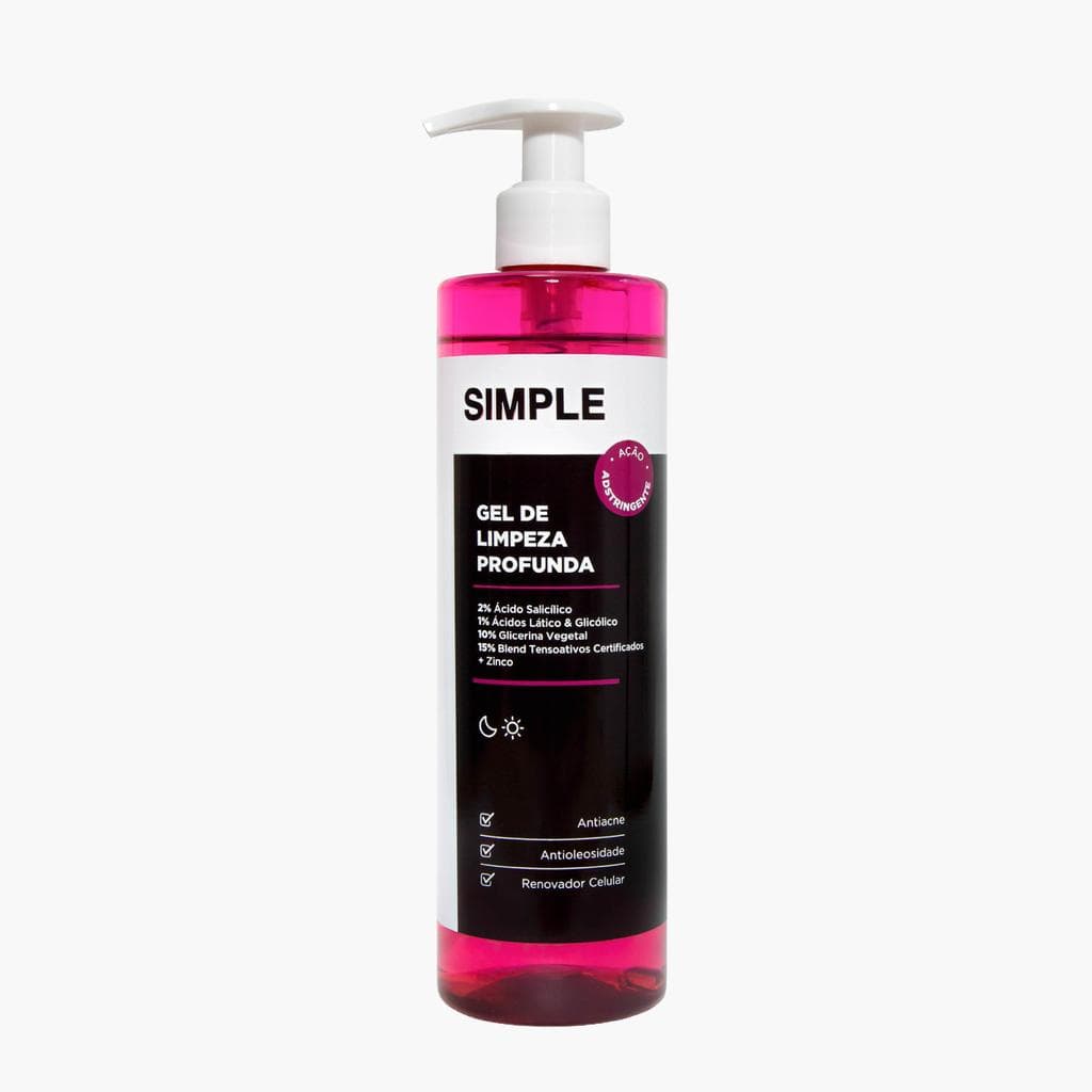 Gel de Limpeza Profunda Simple Organic