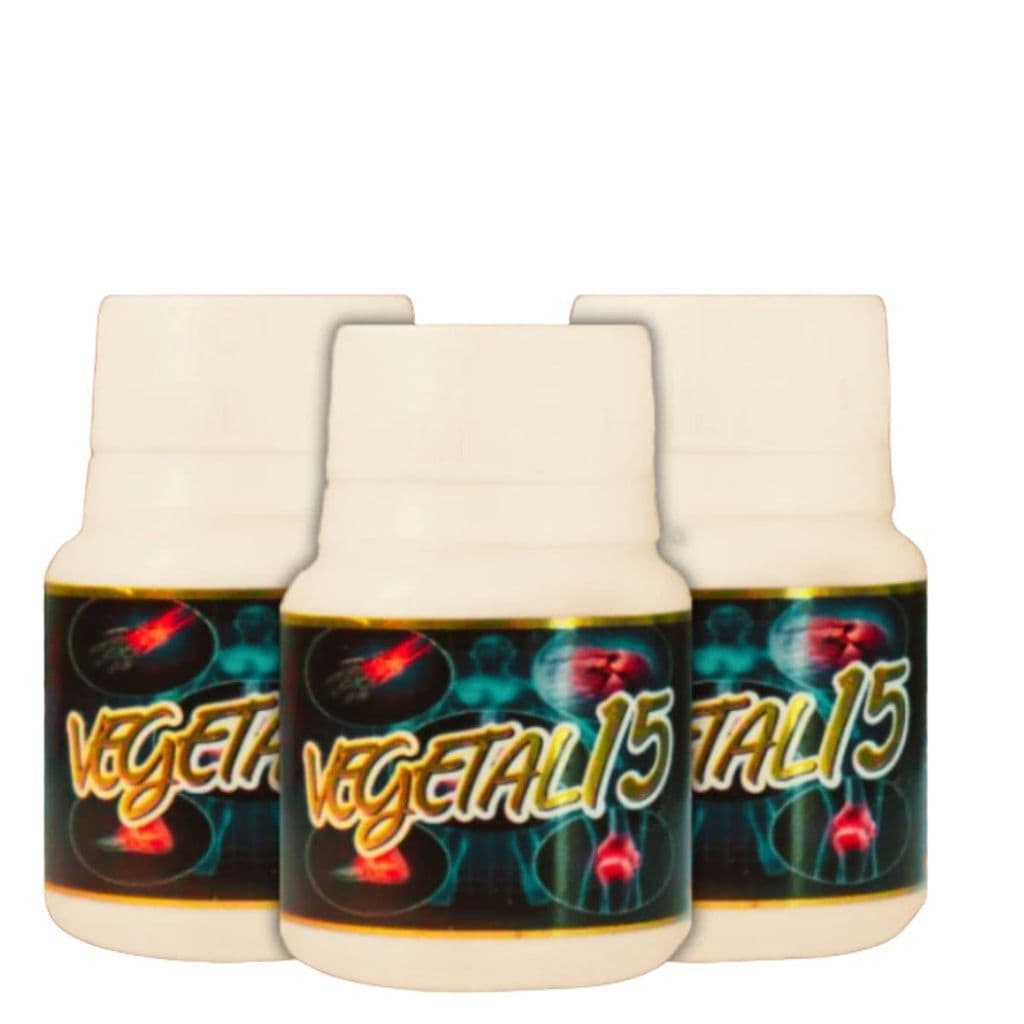 Vegetal 15 ORIGINAL - Kit 3 Frascos