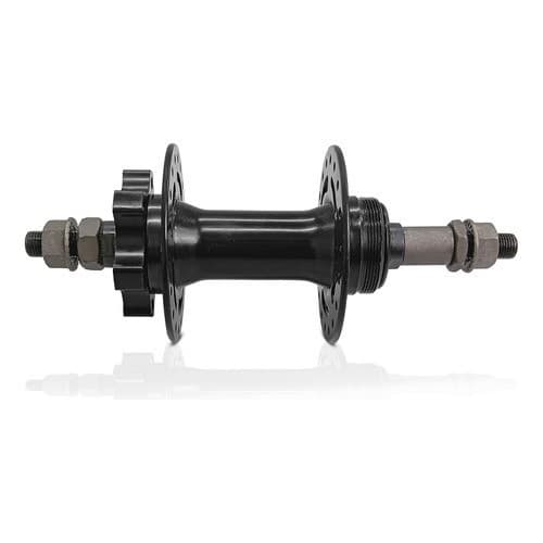 Cubo Traseiro Preto 36 Furos Freio A Disco Para Bike Aço GTA Alta Durabilidade