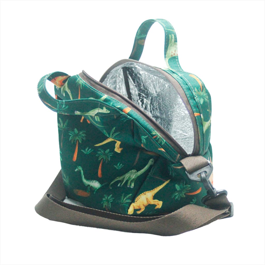 Lancheira Isotermica Escolar Bolsa Infantil Termica Lanche Marmita Alça Transversal Ziper