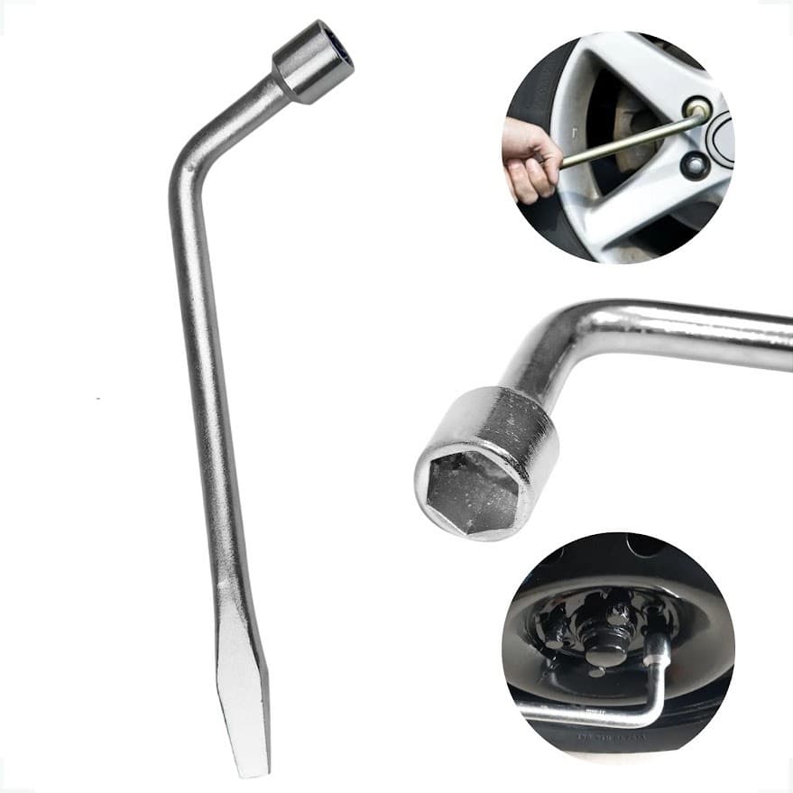 Chave De Roda 21mm Tipo L Resistente Reforçada 28cm Aro 21 Sportage Ix35 Azera