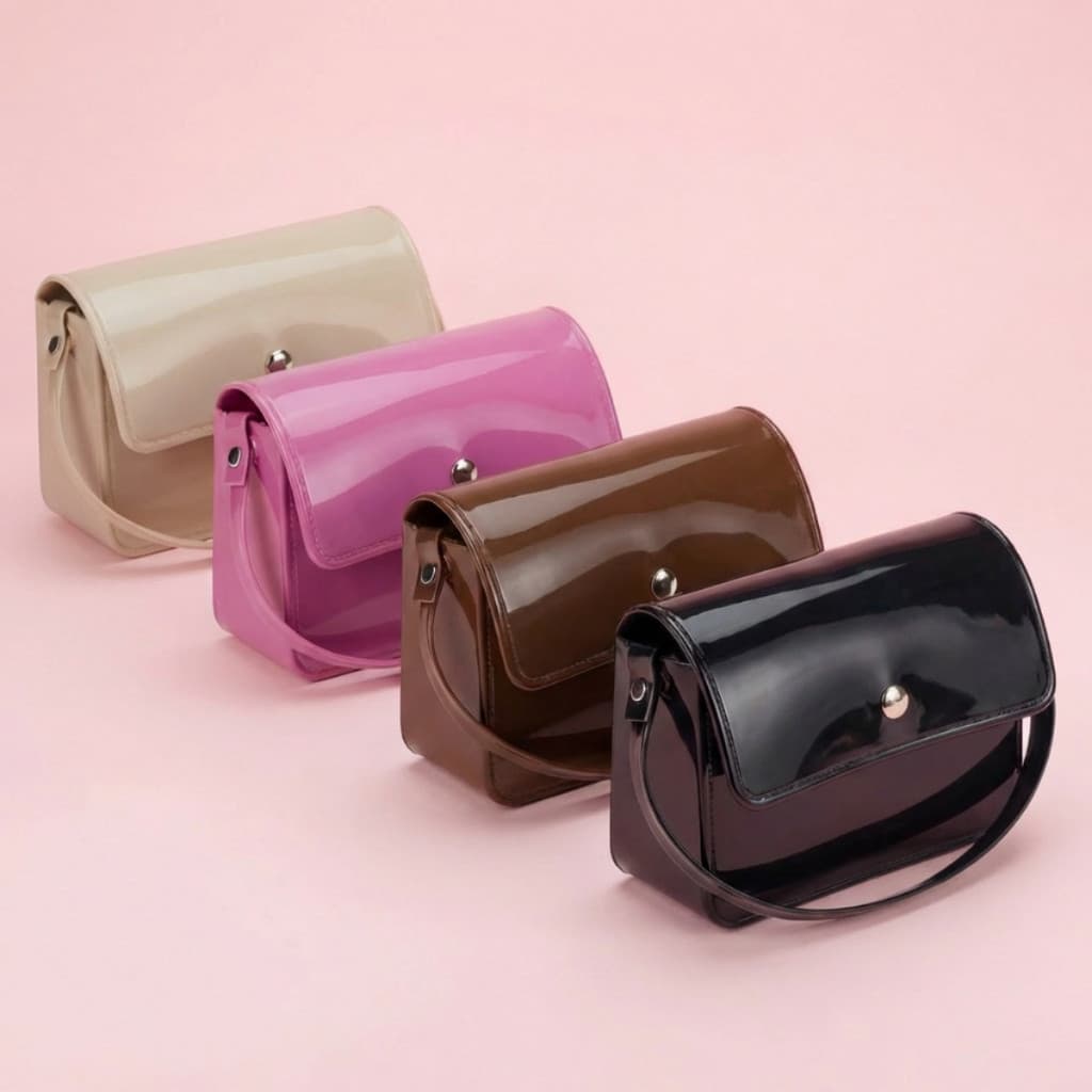 Bolsa Infantil Glitter Bolsa de Ombro Juvenil Várias Cores