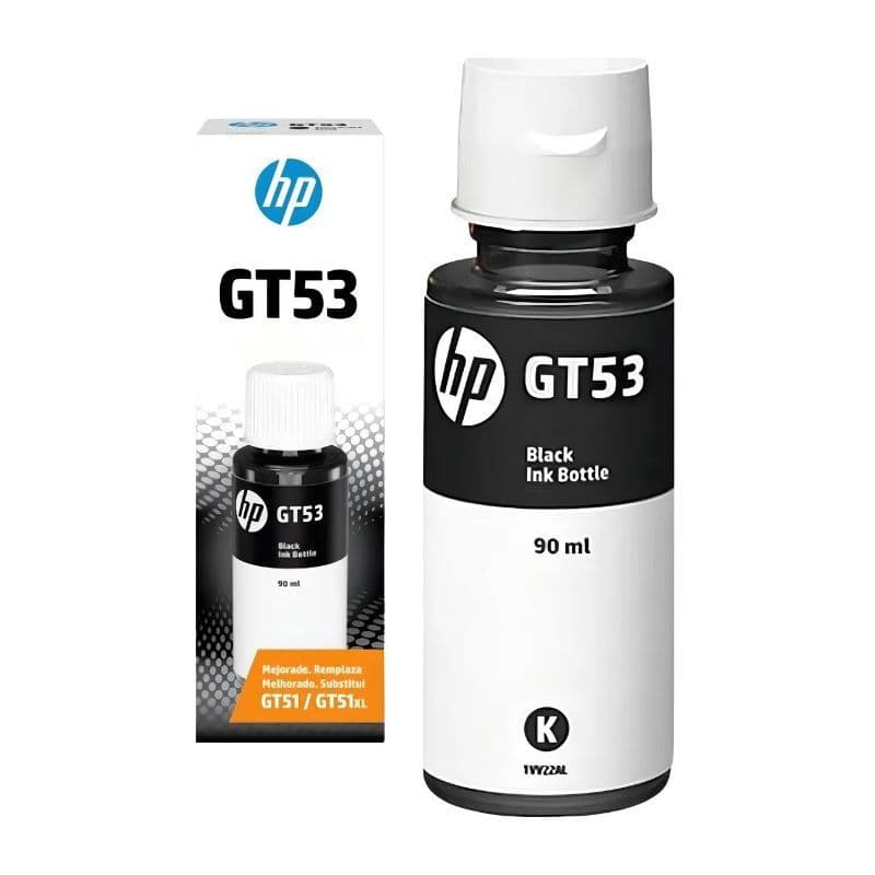REFIL TINTA HP 1VV22AL (GT53) PRETO ORIGINAL