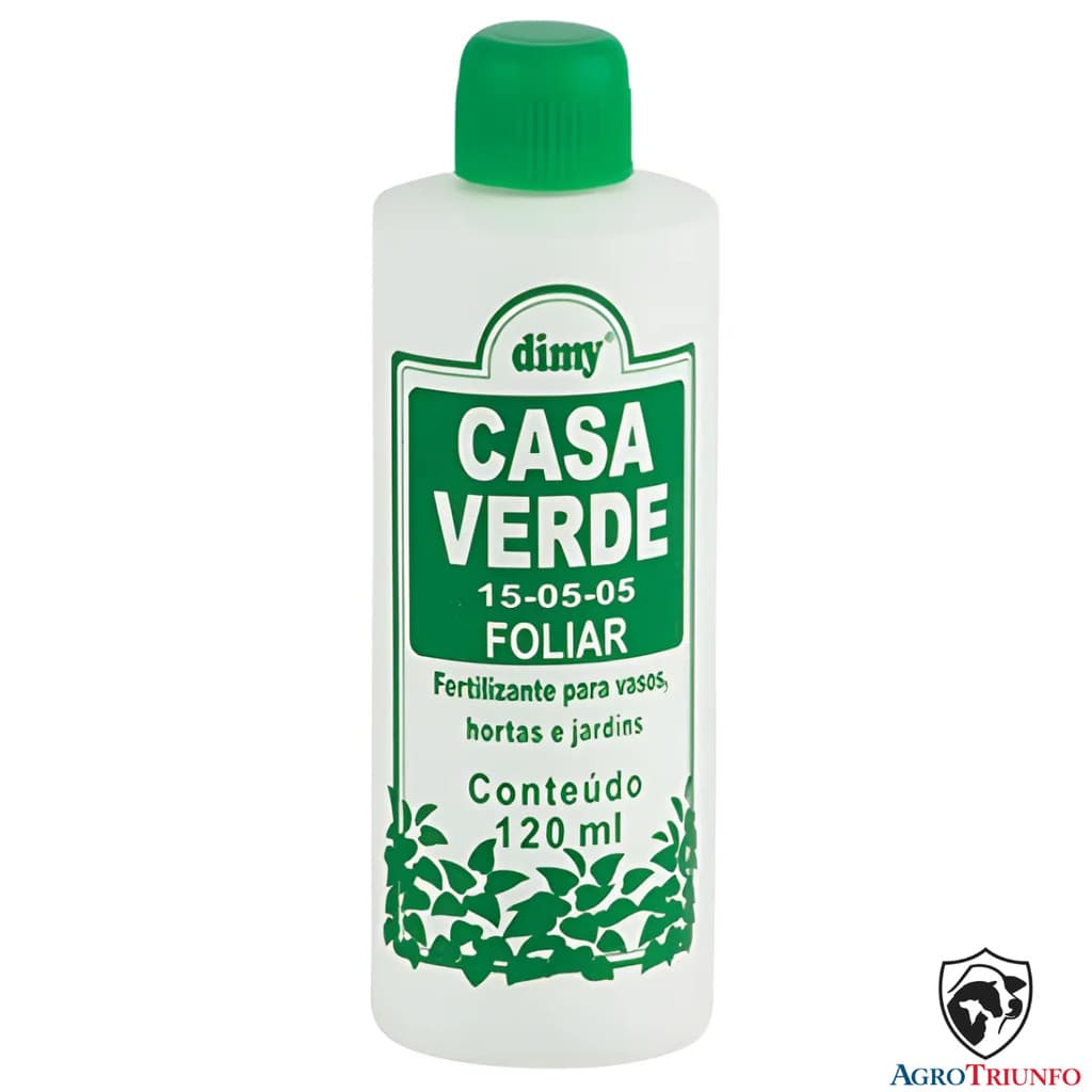 Fertilizante Casa Verde Foliar e Raiz Dimy 120 ML NPK 15-05-05 (liquido)