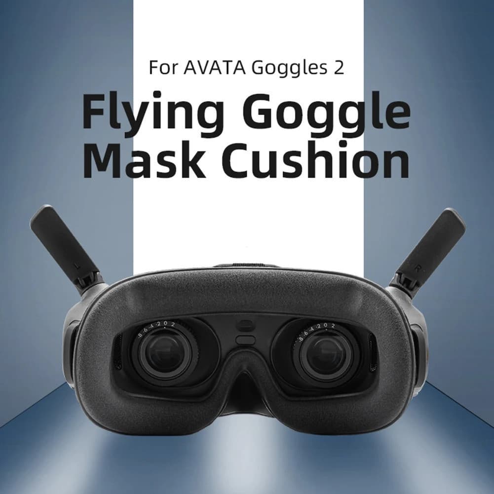 Almofada De Olho Para Dji Avata Óculos 2 De Vôo Esponja Macia Rosto Capa De Substituição Acessórios Y0e7 Câmera fotograf