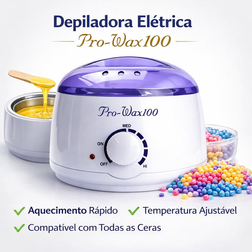 Aquecedor Elétrico de Cera Quente Termocera Panela para Depilação Profissional