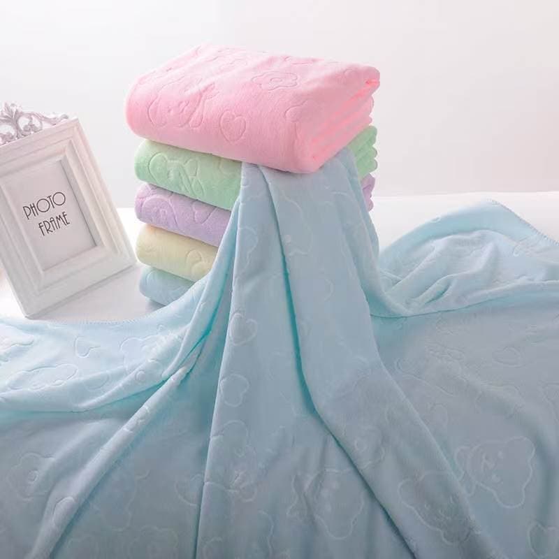 Toalha de Banho Versátil para Todas as Idades, Macia, Absorvente e de Secagem Rápida