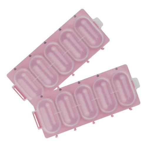 Kit 2 Chocalhos Enrolador De Brigadeiro Rosa Bluestar