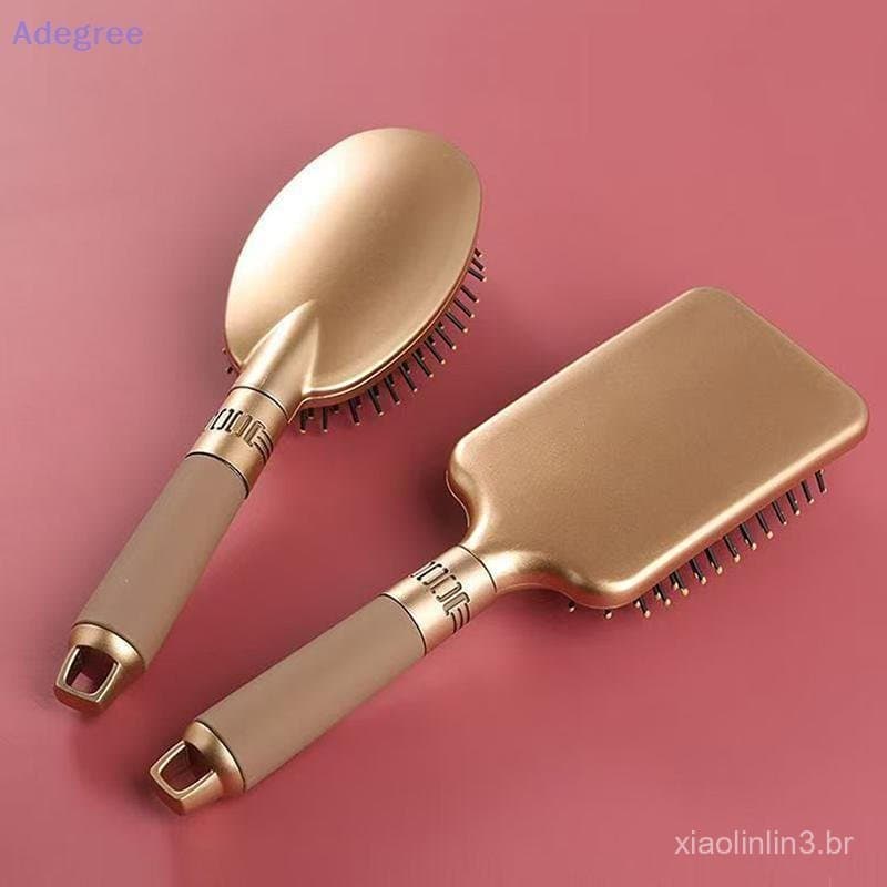 Adegree Pente De Massagem Antiestático Para Airbag , Cuidados Práticos , Escova De Cabelo Doméstica Encaracolada Especia