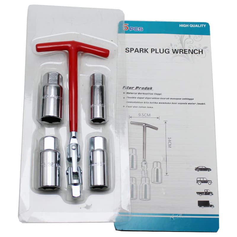 Chave de soquete para vela de ignição de carro, 16mm21mm, ferramenta de desmontagem de vela de ignição, ferramenta de de