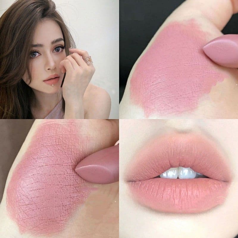 Nicho Treasure Matte Nude Charm Recuperar Pequeno Cubo de Gelo Batom Cor Base Universal !