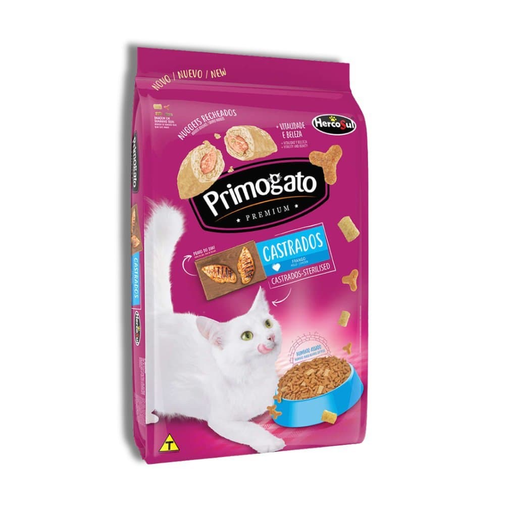 Ração Primogato RAÇÃO PRIMOGATO Castrados