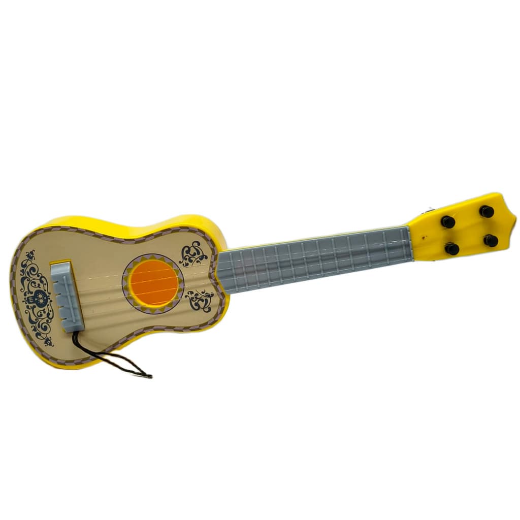 Violão Infantil Musical Pequeno 32CM 04 Cordas Nylon Jr Toys
