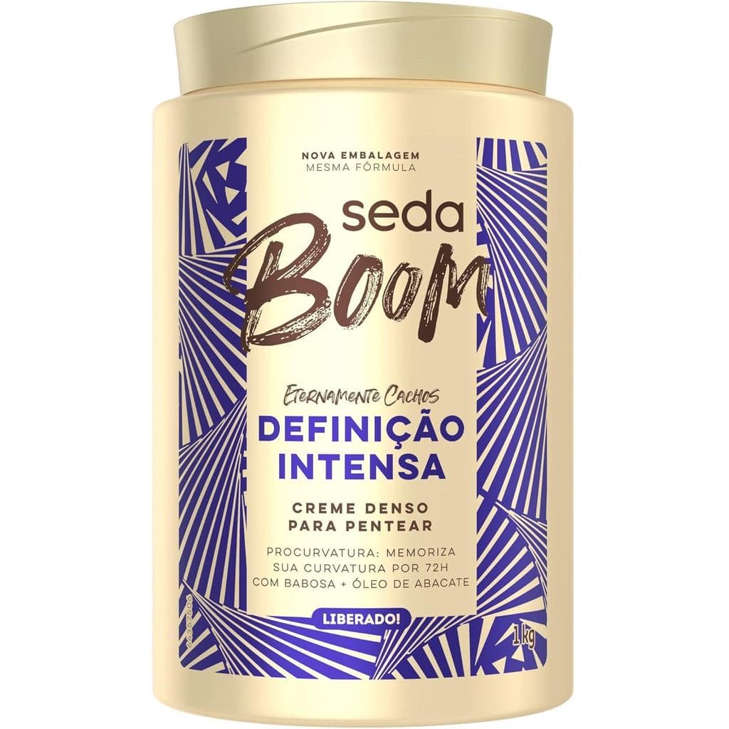Creme de Pentear Seda Boom Definição Intensa 1kg