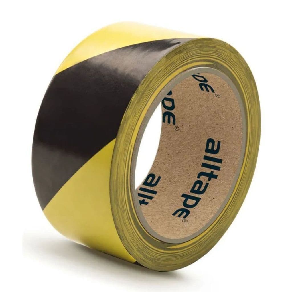 Fita de Demarcação Solo Zebrada 48mmx30m Alltape