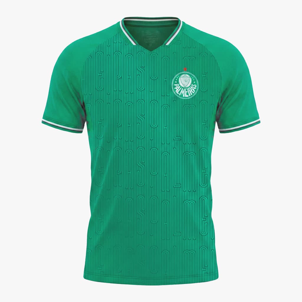 Camisa Do Palmeiras Masculina Verde Estilo Jogo Champion