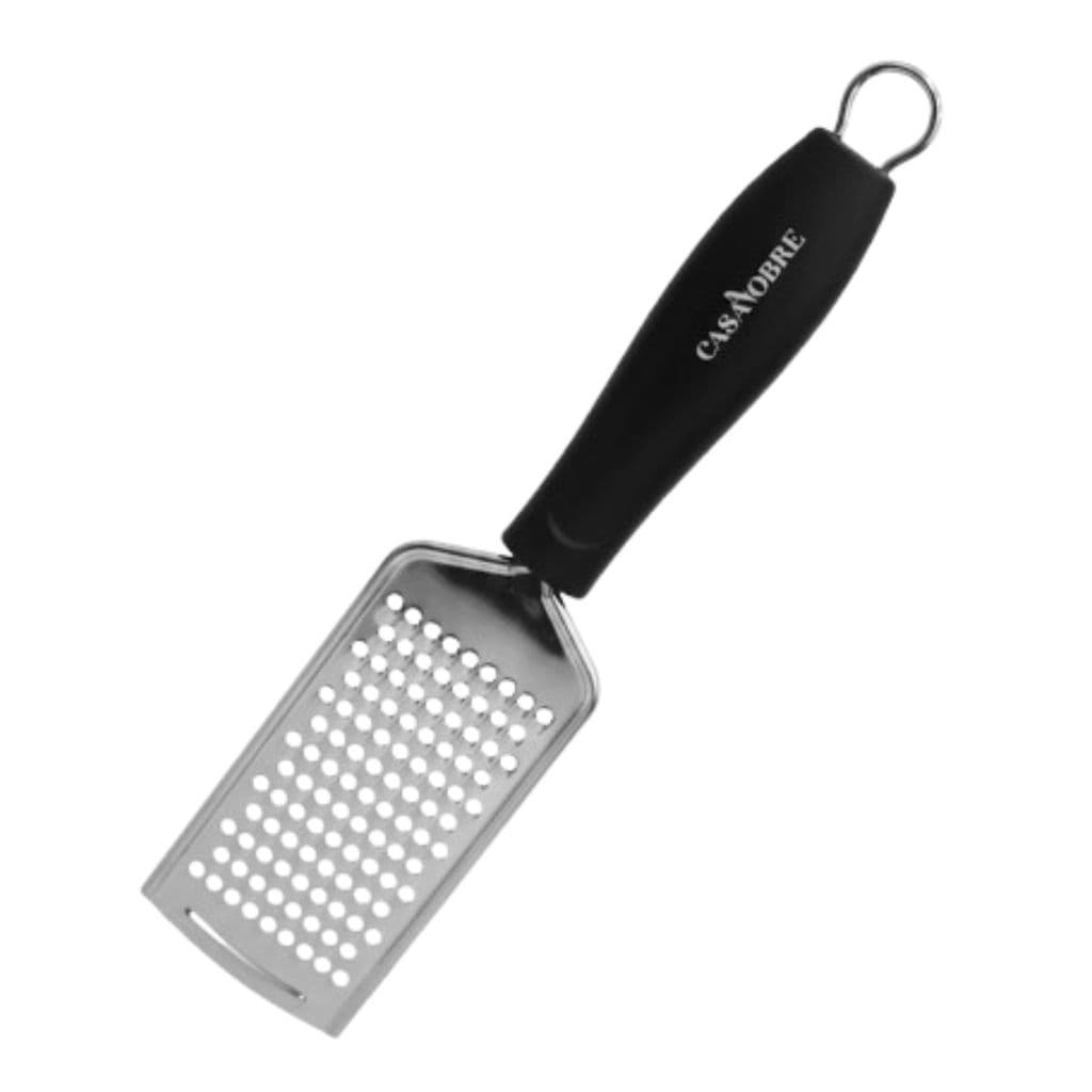 Kit 3 und - Ralador - Inox - 1 Face - Cabo Plástico Preto - 25X5,5cm