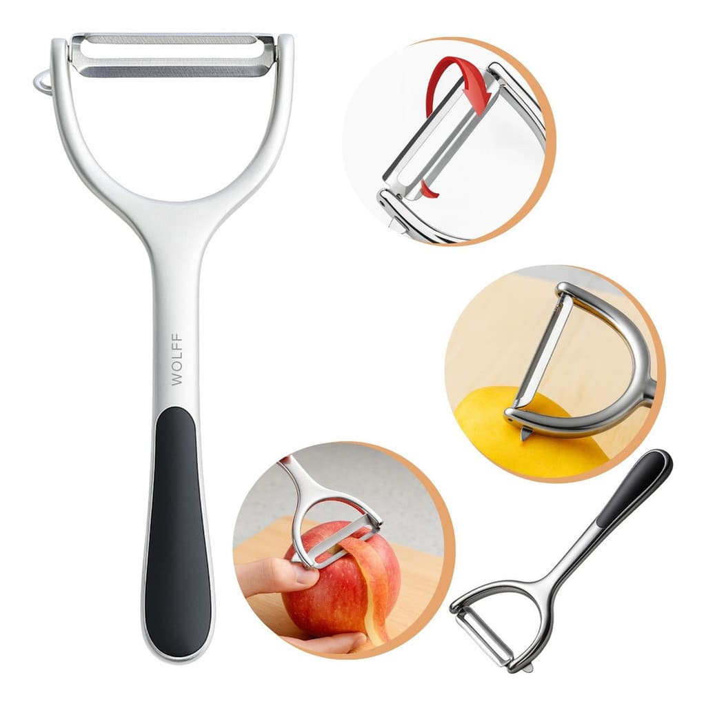Wolff Descascador De Frutas Batatas Legumes Zinco 18cm Gourmet