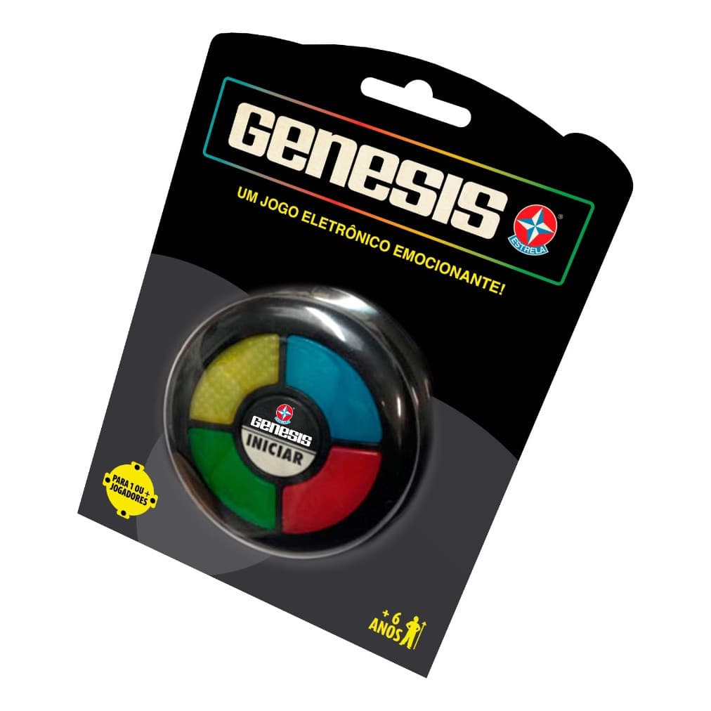 Brinquedo Jogo Genius Mini Para Viagem Original Estrela