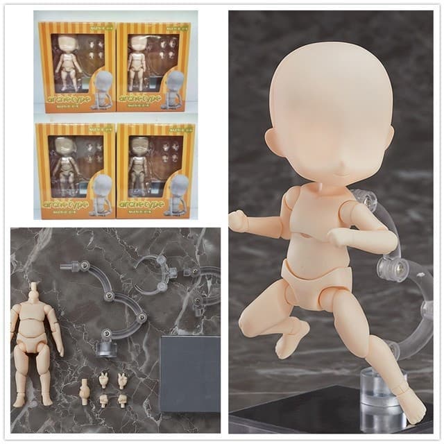 GSC Nendoroid Balança Corpo da Boneca Kun Boneca Masculina e Feminina Figura OB11 Bonecas BJD MD0B