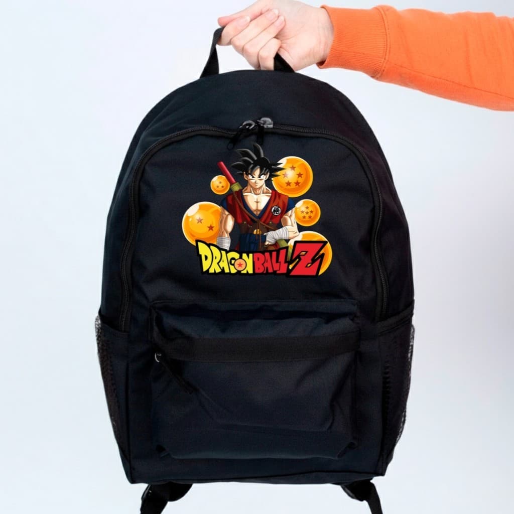 Mochila masculina Anime Ball Z DBZ Goku  Bolsa Escolar Trabalho Viagem Mala Faculdade
